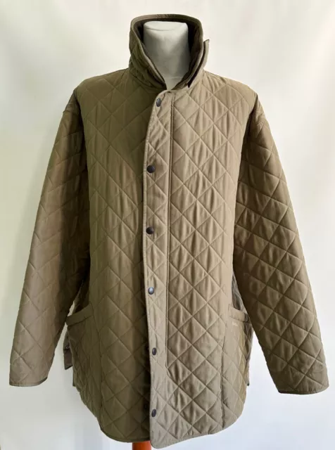 BARBOUR MICROFIBRE POLARQUILT H Quilted BIG SIZE Jacket MQU0250OL71 $95 ...