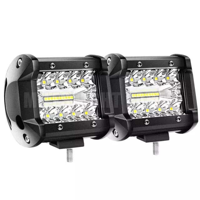 60W LED Arbeitsscheinwerfer Offroad Scheinwerfer für JEEP Bagger SUV 12-24V IP67