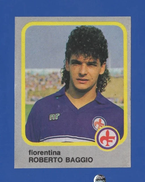 CALCIATORI PANINI 1985/86 - 93 ROBERTO BAGGIO da recupero + 86/87/88/89