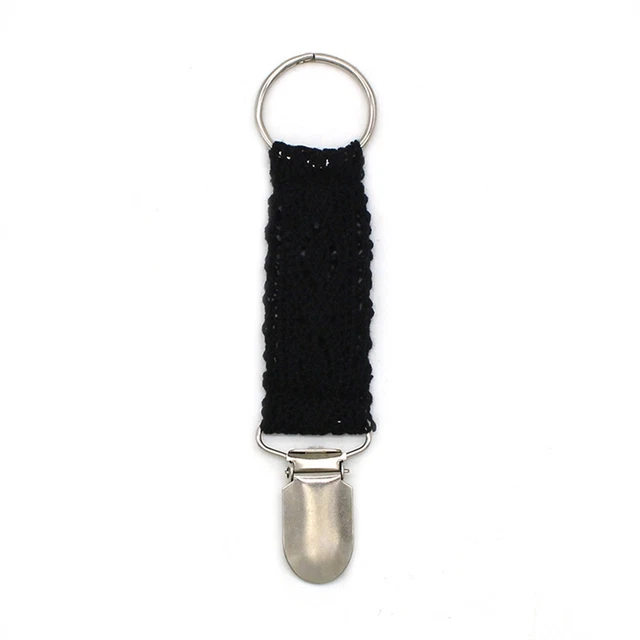Hat Keeper Clip Simple Anti-rust Fashion Travel Hat Keeper Clip Solid Colo Black