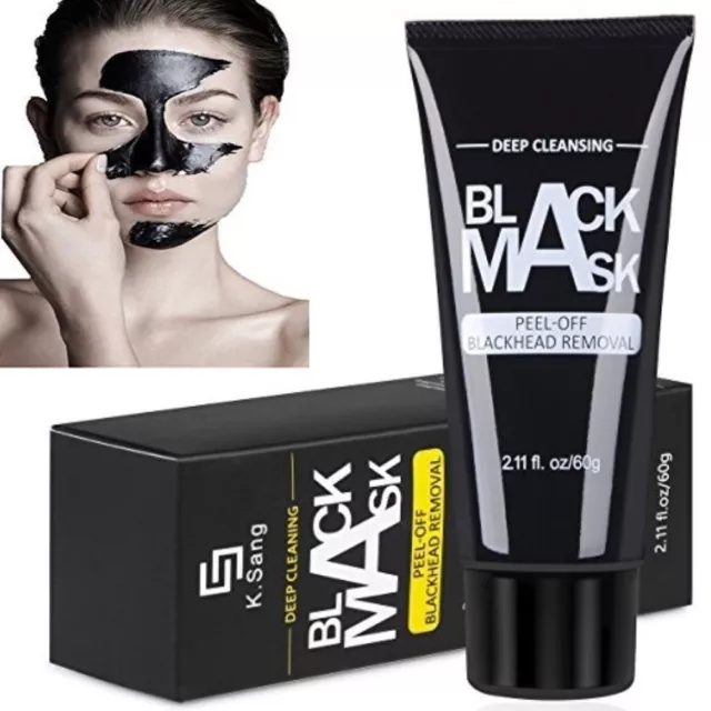 BLACK MASK maschera di bellezza pulizia viso punti neri rimuovere 60g peel off