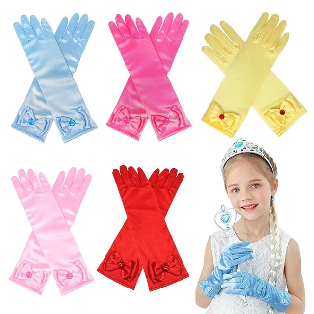 Skirt Accessories Full Finger Mittens Children Long Gloves Stage Gloves