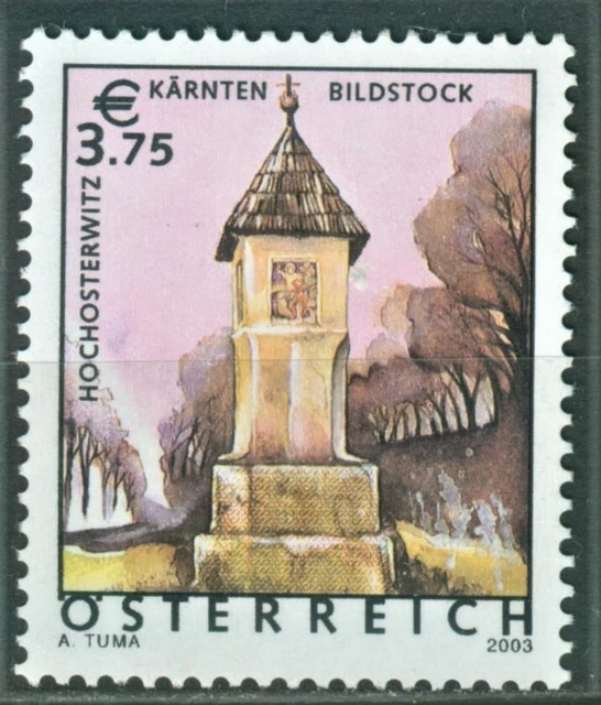 Österreich 2003 Ferienland Freimarken Hochosterwitz Kärnten Bildstock Mi 2419 **