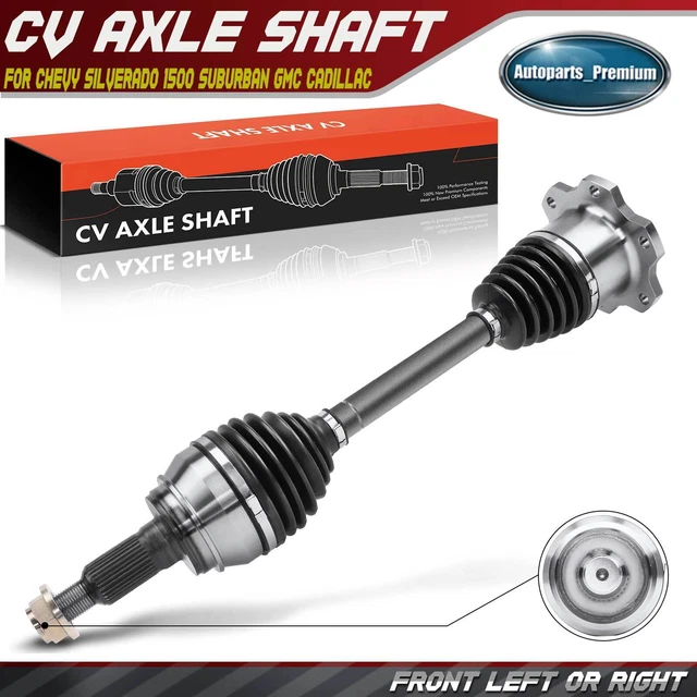 FRONT CV AXLE Shaft for Chevy Silverado 1500 GMC Sierra 1500 Driver or