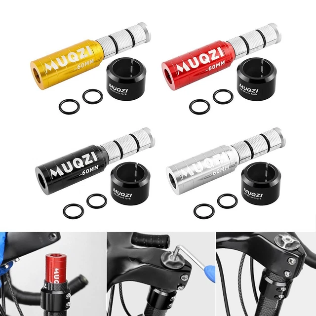 Rallonge De Fourche De Vélo Create Idea – 28,6 Mm, Alu, Hauteur 30/55 Mm, Pour VTT, Route, Ville