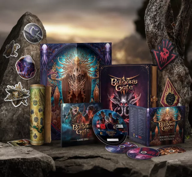 Baldur's Gate 3 Deluxe Edition PC - Collector's Edition - New - Presale