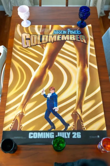 Great Austin Powers Goldmember Movie Theatrical One Sheet Lightbox Poster 40x27