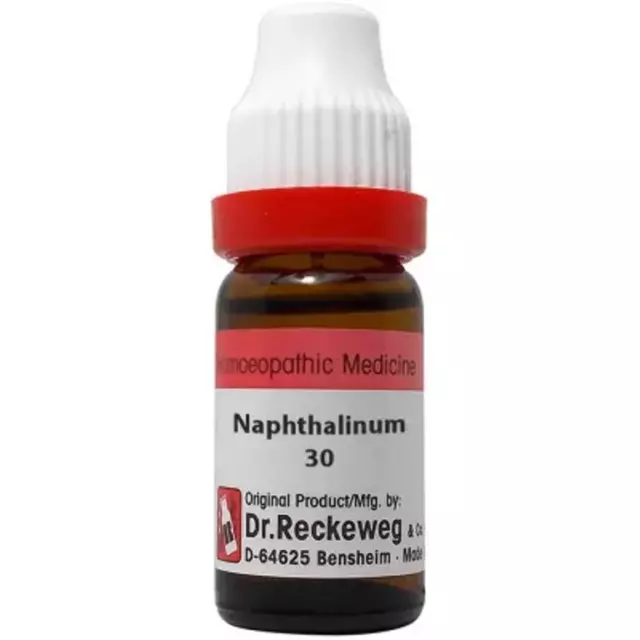 Dr Reckeweg Naphthalinum (11ML) Homeopathic Medicine Choose Potency