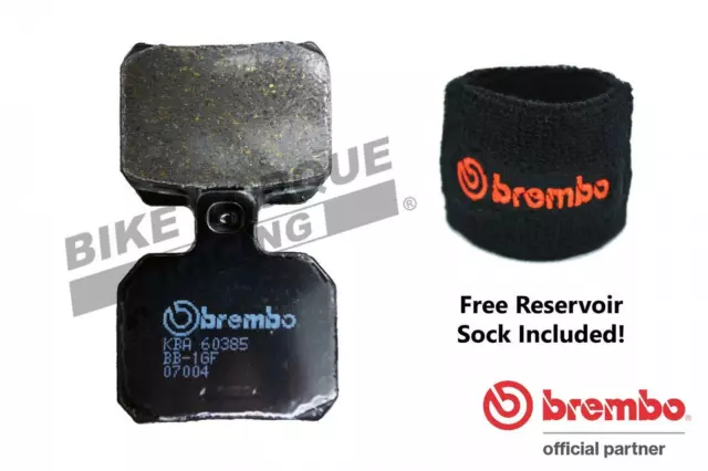 Brembo CC Carbon Ceramic Rear Brake Pads fits Piaggio 500 X9 Evolution 2003-2007