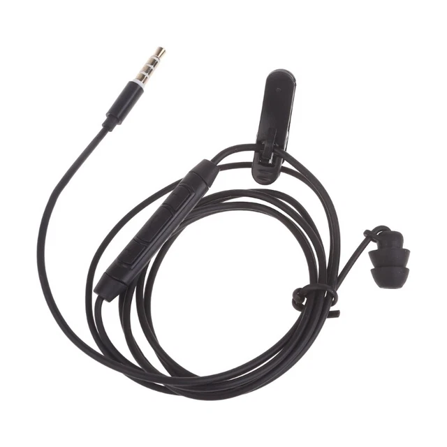 SINGLE SIDE EARPHONE with Microphone In Ear Stereo to Mono Earbud