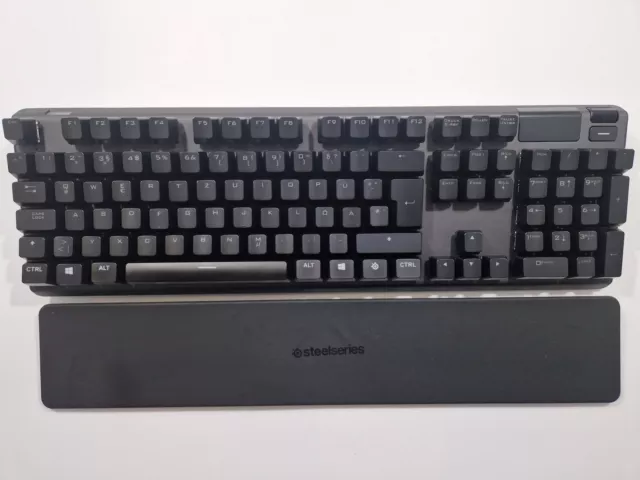 SteelSeries Apex Pro Mechanische Gaming Tastatur OLED Smart Display QWERTZ