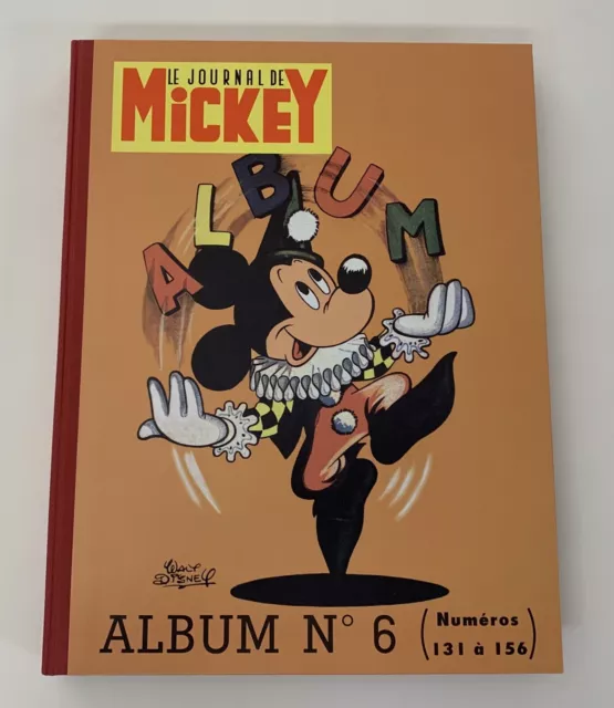 Album N° 6 du Journal de Mickey