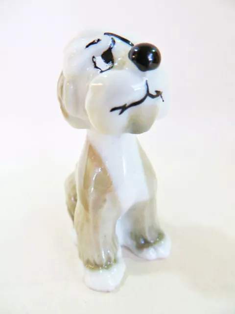 Wade Porcelain Disney Hatbox 'Colonel Dog, 101 Dalmatians'. Perfect. Vintage