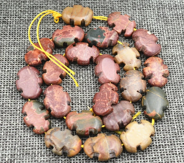 13x18mm Picasso Jasper Gemstone Carve Oval Loose Beads 15'' AAA