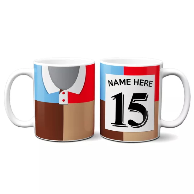 Personalised Harlequins Mug Rugby Union Cup Dad Fathers Day Birthday Gift RSM06