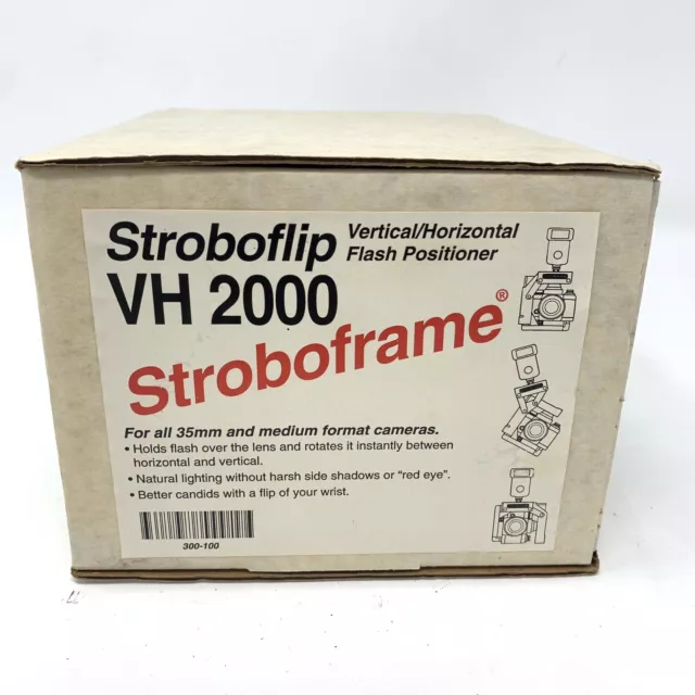 Stroboframe Stroboflip VH 2000 Vertical/Horizonal Flash Positioner