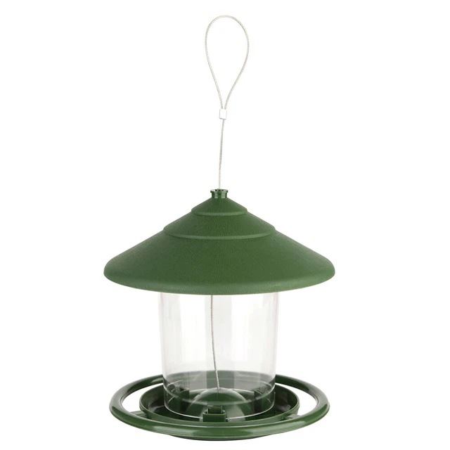 1Pc Gazebo suspendu oiseau Mangeoire pour oiseaux de fenêtre