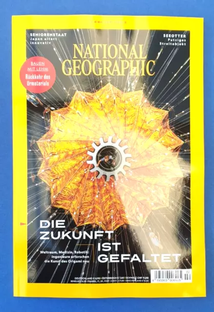 National Geographic Februar 2023 Die Zukunft ist gefaltet ... NEU + ungelesen