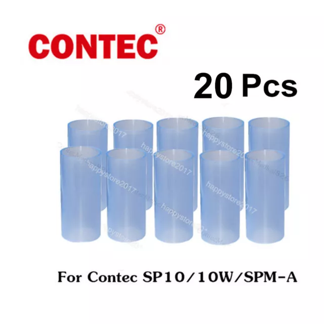 Pack of 20pcs Plastic Mouthpiece,Reusable Blowpipe for Spirometer SP10/10W,SPM-A