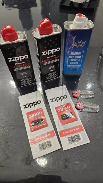 ZIPPO - RECHARGE Briquet Essence Zippo 125 ml - Mèches Et Pierres