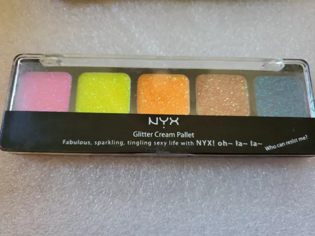 NYX Glitter Cream Pallet EDEN #02