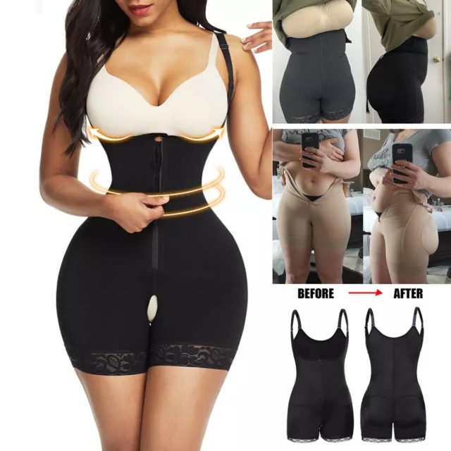 Fajas Colombianas Reductoras Full Body Shaper with Bra Post