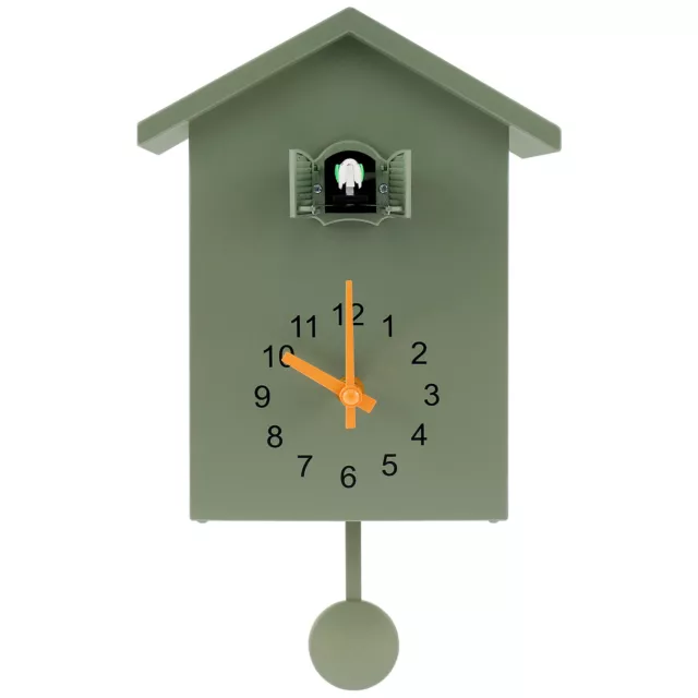 Cuckoo Clock with Chimer Minimalist Cuckoo Sound Clock with Pendulum .'