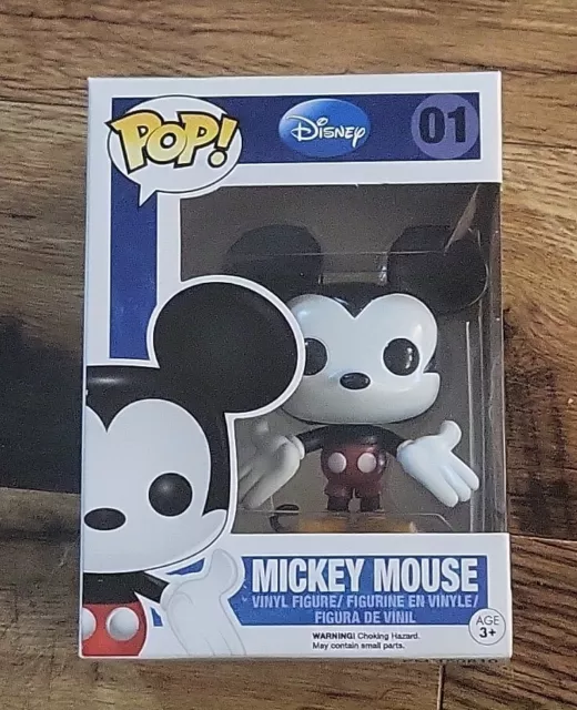 New Funko POP Disney Mickey Mouse #01 Series 1 Original Vaulted/ Retired