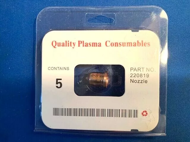 220819  5Pcs  65A Nozzle Fits Hypertherm Plasma  Powermax 65A USA Free Shipping