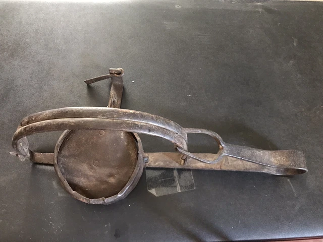 Vintage Hand Forged Pan Trap