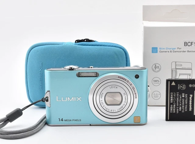 PANASONIC LUMIX DMC-FX66 Azul (Incluye Caja y Tarjeta SD) EUR 164