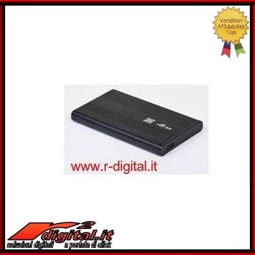 Box Esterno Sata 2.5 Ee2-U2S-4 Usb 2.0 Hd Hard Disk Case Auto Pc Computer