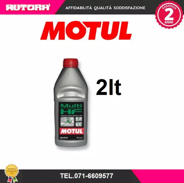 106399 2lt Motul Multi HF olio idroguida 100% sintetico (MOTUL)