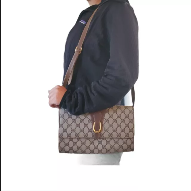 Authentic Vintage Gucci GG Plus Shoulder Bag NWT 2