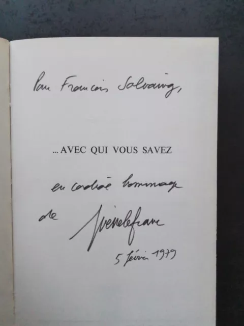 Avec qui vous savez.Vingt-cinq ans aux côtés de de Gaulle - P. LEFRANC Dédicace