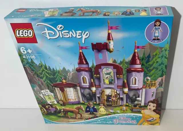 LEGO Disney Princess 43196 Belles Schloss, das schöne und das Biest, Belle