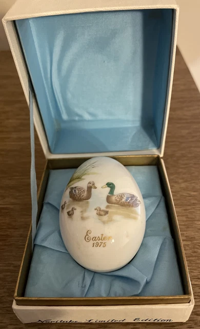 De colección 1975 edición limitada Duckes in the Water Noritake hueso china en caja original