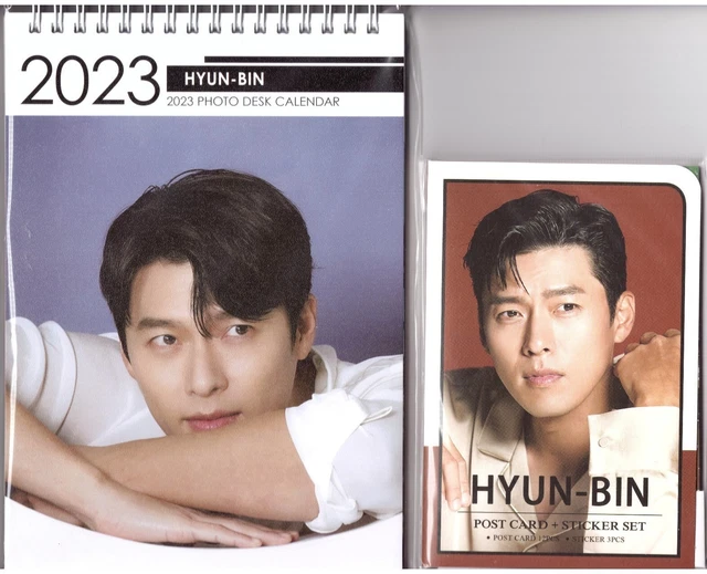 HYUN BIN (NEW) Calendar Year 2023 & 2024 KActor 202208 £27.47