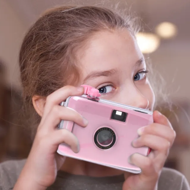 Kids Camera Non-disposable Waterproof Shockproof Film LOMO Camera Toys (B) 2