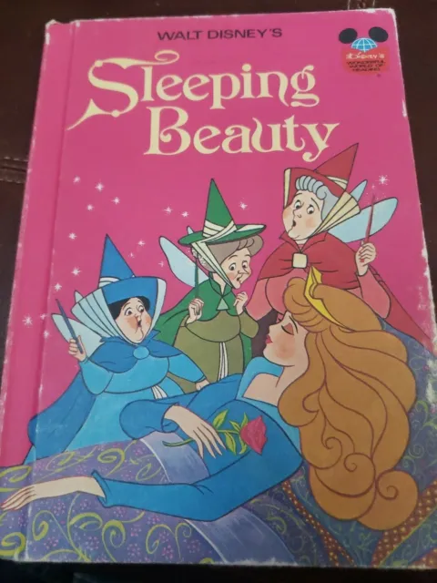 Walt Disney's Sleeping Beauty (Hardcover) Book 1974
