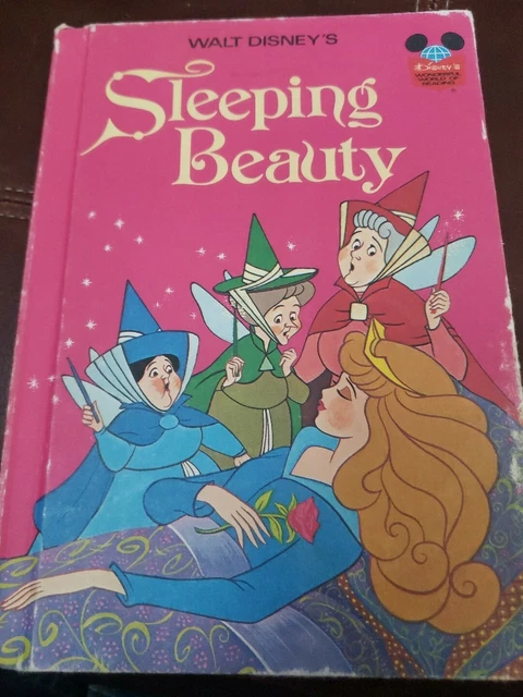 Walt Disney's Sleeping Beauty (Hardcover) Book 1974