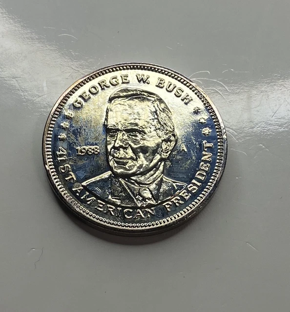 National Historic Mint Double Eagle Commemorative Coin George W. Bush Free Ship
