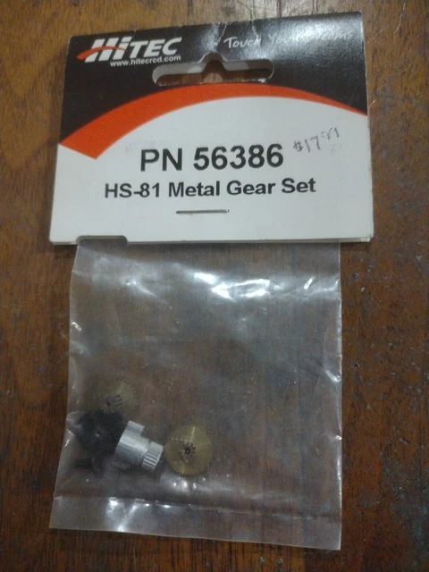 Hitec PN 56386 HS-81 Metal Gear Set
