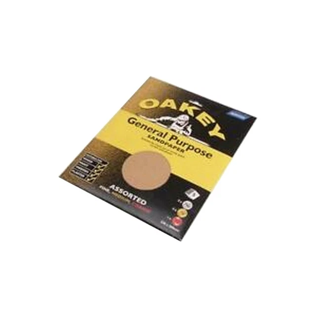 Norton Oakey General Purpose Sandpaper - Mixed (ST5386)
