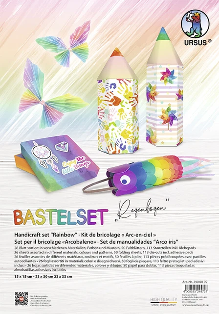 URSUS Bastelset Regenbogen | Stück | eingeschweißt | 2021 | EAN 4008525244721
