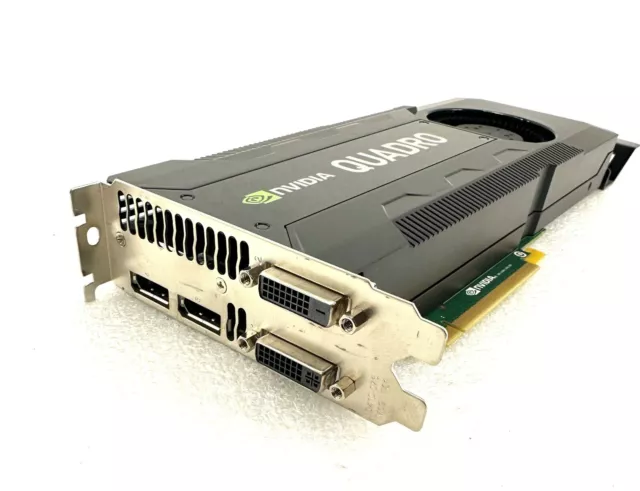 RCFKT Dell 4GB GDDR5 NVIDIA Quadro K5000  PCIe 2xDP, 2xDVI Video