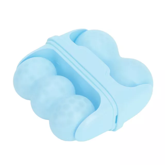 (Blue)Ice Face Roller Portable Muscle Soreness Migraine Relief 2in1 Roller GFL