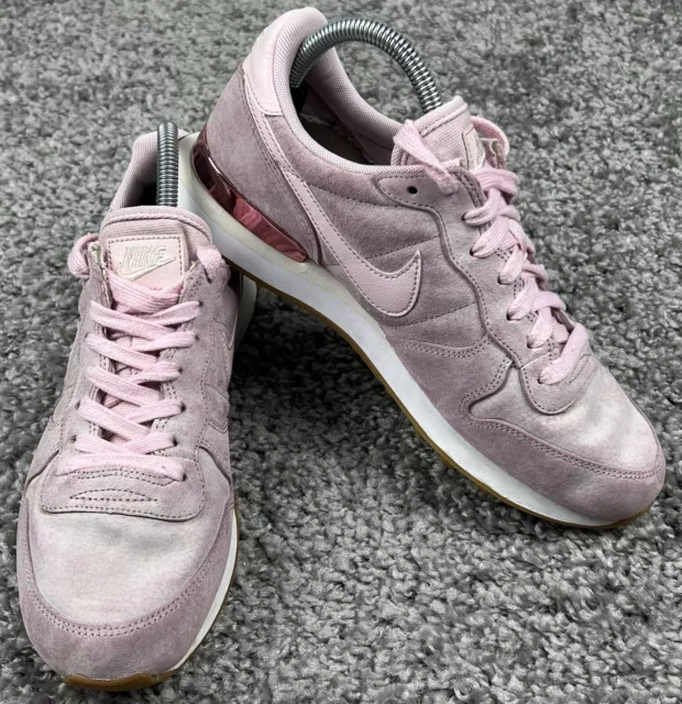 NIKE INTERNATIONALIST SD Suede 919925 600 Prism Pink UK 9.5 EU