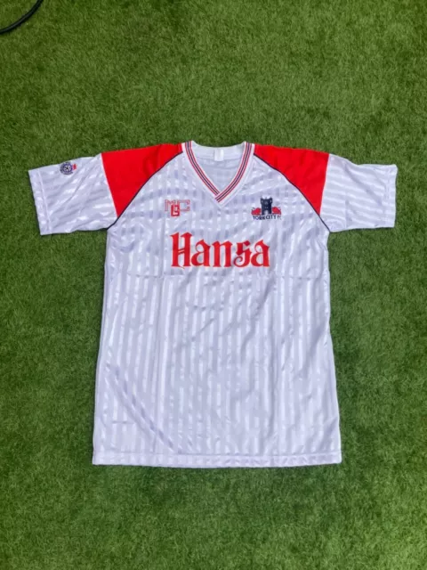 York City Fc 1989-90 Replica Away Shirt