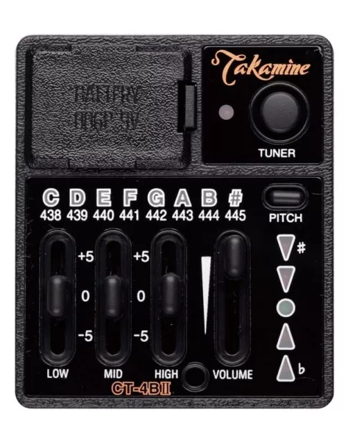 TAKAMINE CT4-BII PTU Acoustic Guitar Preamp CT4BII Pro Series